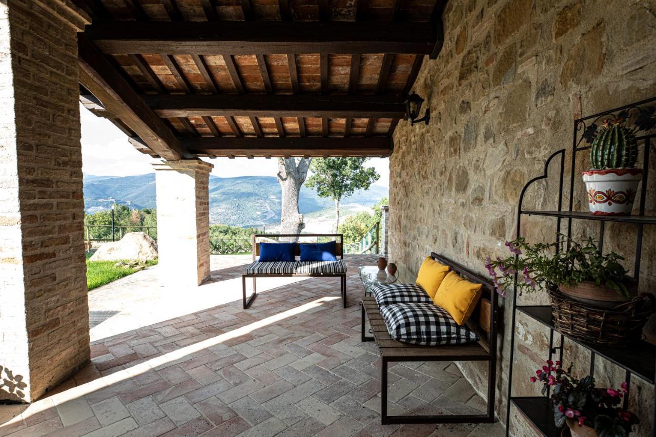 Villa Ermelinda - Piscina Privata E Jacuzzi Castelraimondo Exteriör bild